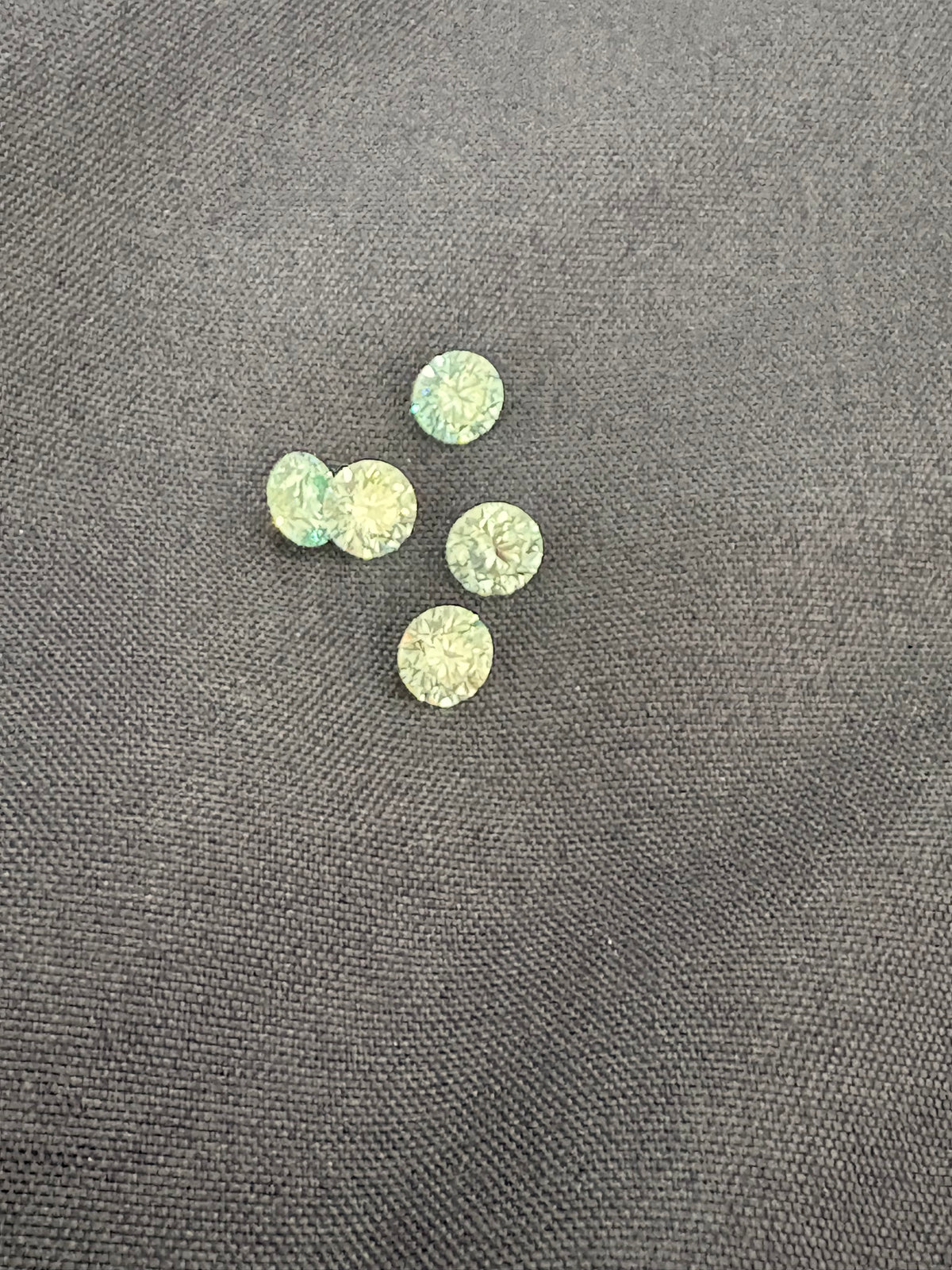 0.50 ct Tiffany Blue Loose Moissanite