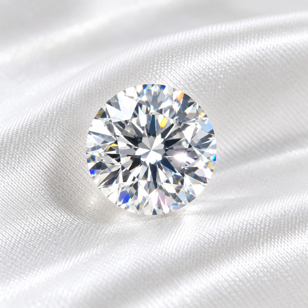 0.50 Ct Loose Moissanite Round