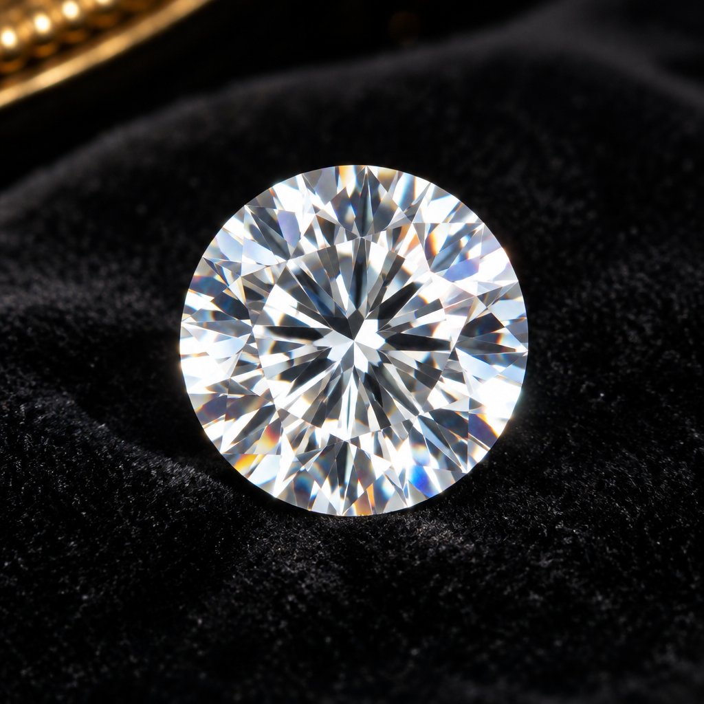 1.50 Ct Loose Moissanite Round