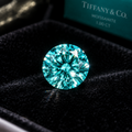1ct Tiffany Blue Loose Moissanite