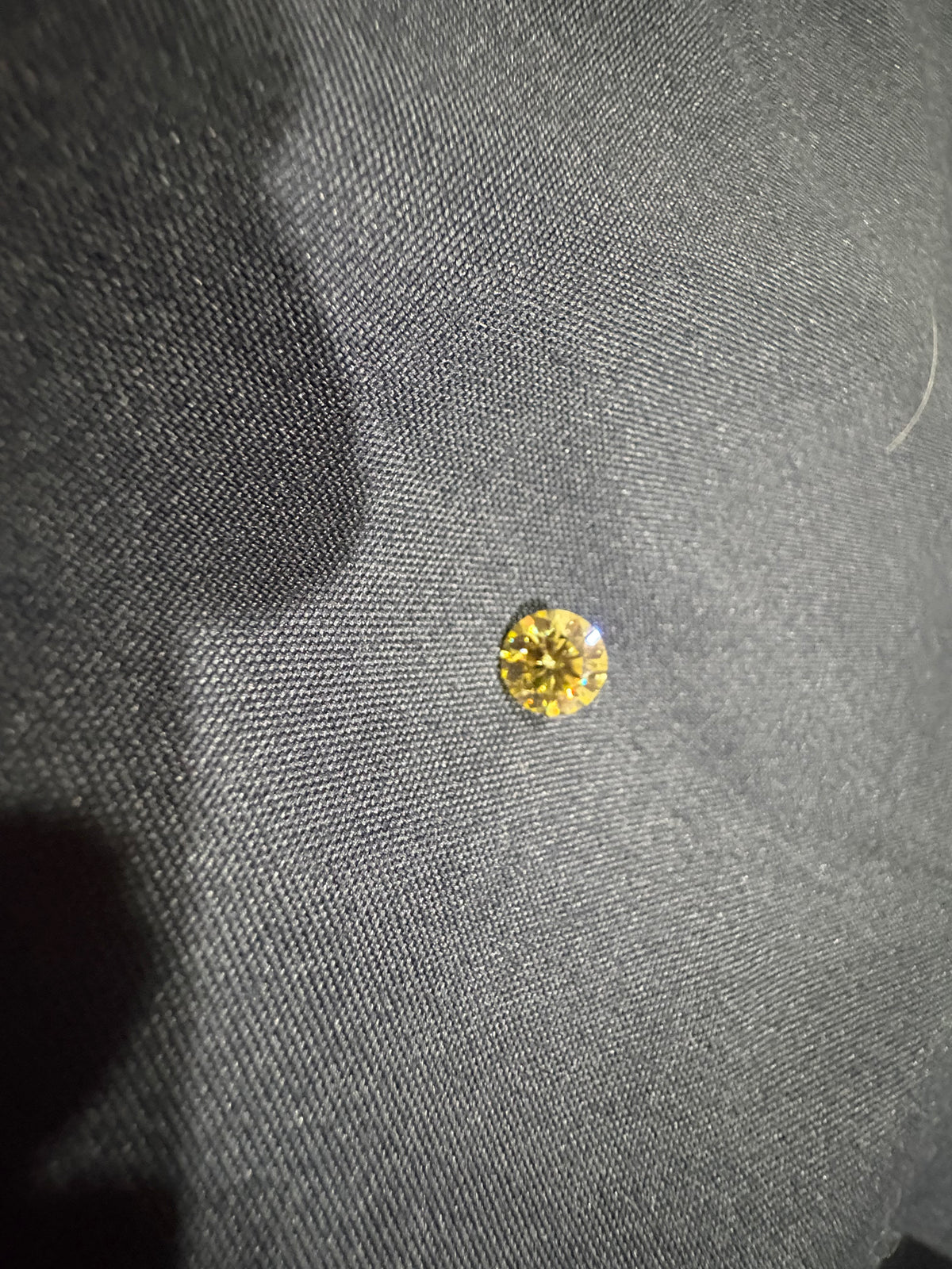 1ct Lemon Yellow Loose Moissanite