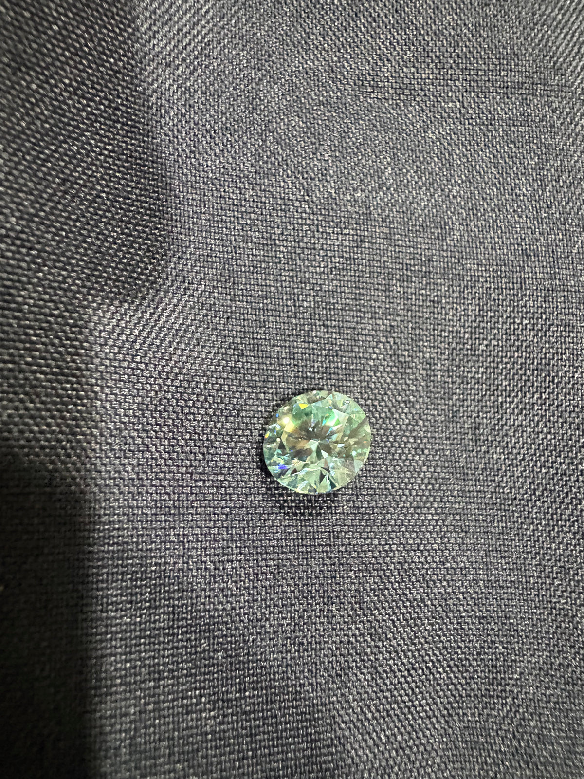 1ct Tiffany Blue Loose Moissanite