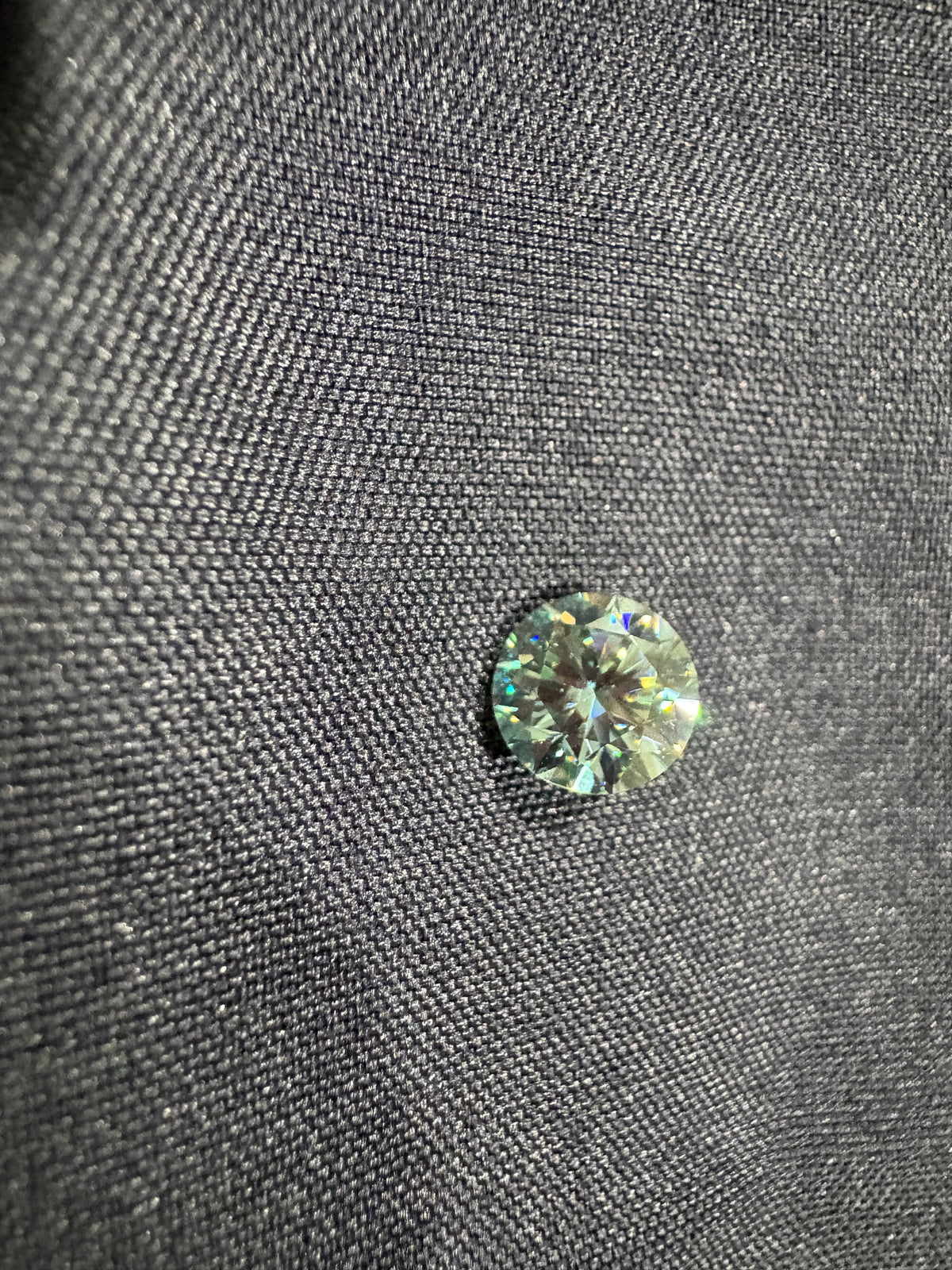 1ct Tiffany Blue Loose Moissanite